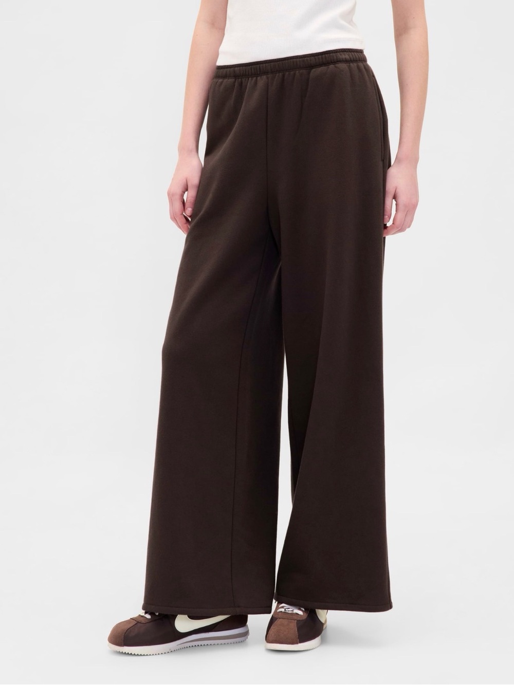 GAP VintageSoft Wide-leg Sweatpants NWT